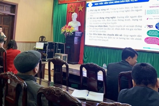 Hưng Yên: Tập huấn giảm nghèo thông tin