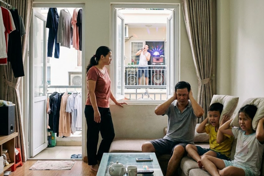 Cả nhà tôi đổ bệnh vì bị hàng xóm 'bắt nạt' bằng tiếng ồn