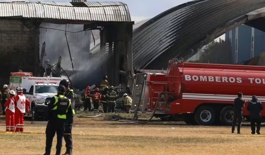 Tai nạn máy bay ở Mexico, ít nhất 7 người thiệt mạng