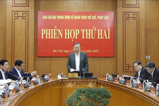 Tổng Bí thư Tô Lâm: Tạo hành lang pháp lý thuận lợi nhất để thúc đẩy phát triển đất nước