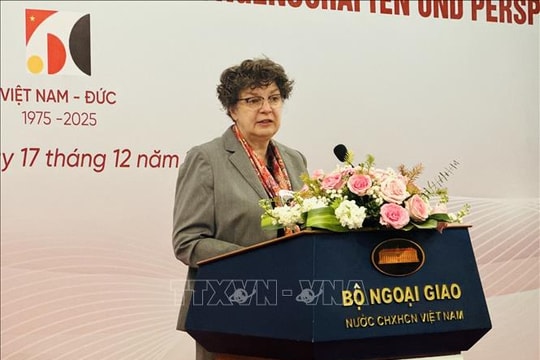 Tọa đàm kỷ niệm 50 năm thiết lập quan hệ ngoại giao Việt Nam - Đức