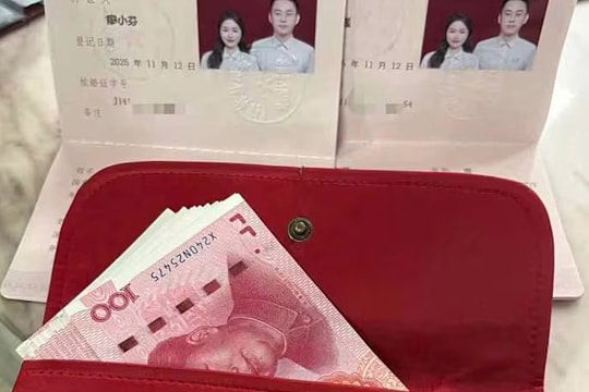 Phụ nữ Trung Quốc 'lạnh nhạt' với tiền thưởng cưới