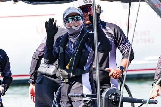 Hoàng hậu Thái Lan cùng đồng đội dẫn đầu ở SEA Games