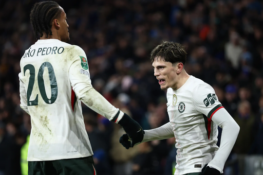 Garnacho đưa Chelsea vào bán kết Cup Liên đoàn