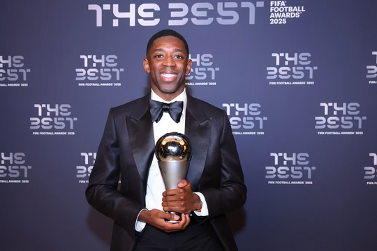 PSG thống trị giải FIFA The Best 2025