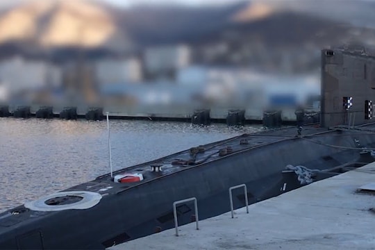 Nga công bố video cận cảnh tàu ngầm sau đòn tập kích của Ukraine