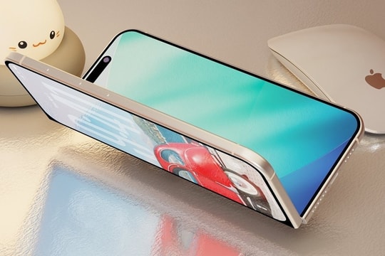 iPhone màn hình gập có thể dùng Touch ID
