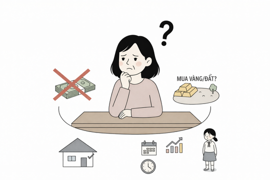 Tôi nên trả hết 400 triệu vay ngân hàng hay mua vàng, mua đất
