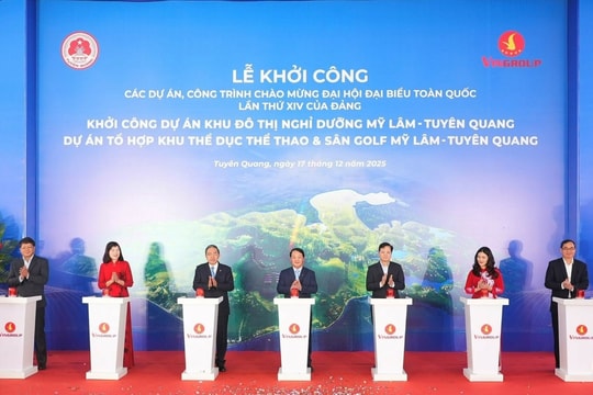Vingroup khởi công hai dự án gần 650 ha tại Tuyên Quang