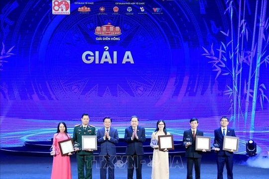 Lễ trao Giải Diên Hồng lần thứ tư: Tôn vinh 64 tác phẩm xuất sắc