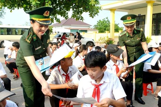 Phát huy vai trò nòng cốt, xung kích trên tuyến đầu biên giới