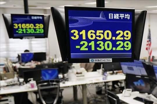 Nối gót phố Wall, chứng khoán châu Á hầu hết giảm điểm