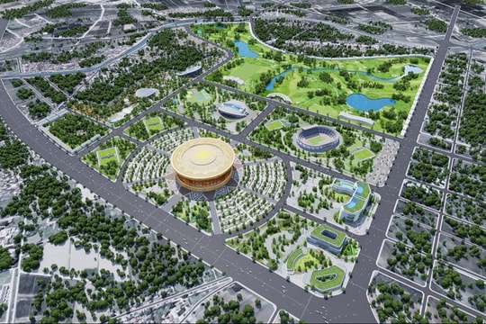 Khu đô thị thể thao Olympic - biểu tượng 'sức vươn' của Thủ đô trong kỷ nguyên mới