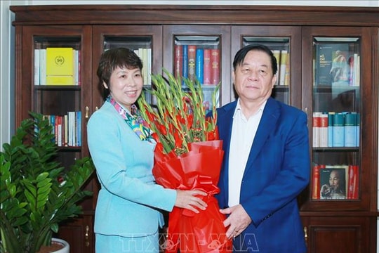 TTXVN chúc mừng Đại tướng Nguyễn Trọng Nghĩa, Chủ nhiệm Tổng cục Chính trị QĐND Việt Nam