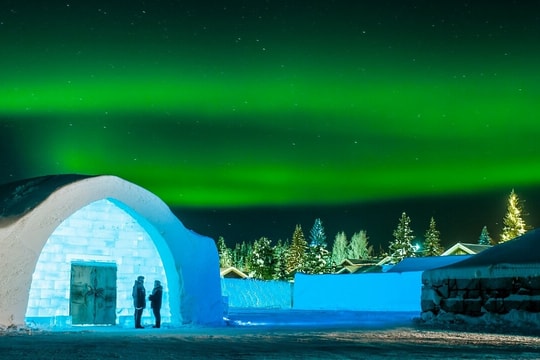 Khách sạn xuất hiện và biến mất mỗi năm ở Thụy Điển