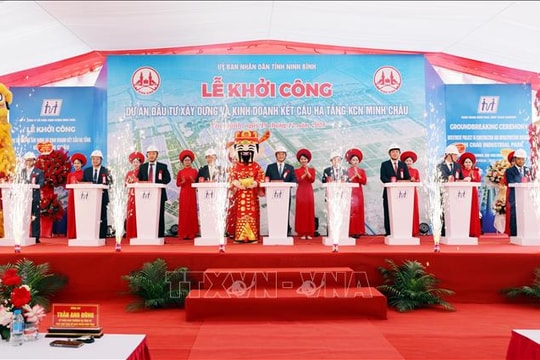 Hình thành Khu công nghiệp Minh Châu 296,8ha tại Ninh Bình