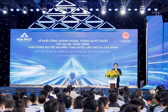 Khởi công Dự án Nhà máy sản xuất ray đường sắt và thép đặc biệt