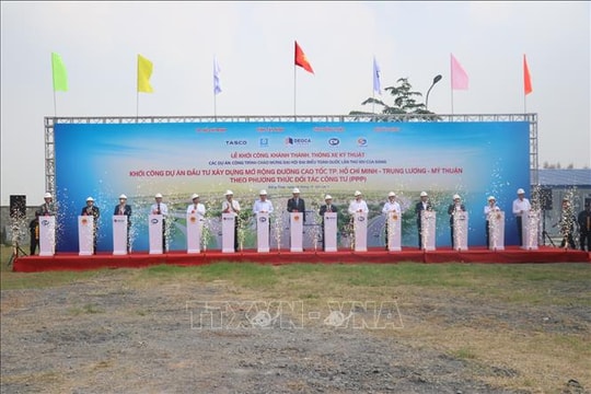 Mở rộng cao tốc TP Hồ Chí Minh - Trung Lương - Mỹ Thuận theo phương thức PPP