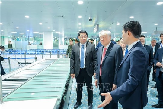 Lễ khánh thành Dự án mở rộng Nhà ga hành khách T2 Cảng hàng không Quốc tế Nội Bài