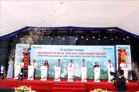 Vĩnh Long, Lâm Đồng khởi công, khánh thành loạt dự án cầu và hạ tầng khu công nghiệp