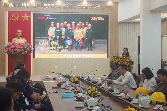 Chương trình 'Xây Tết 2026' trao tặng 30.000 phần quà Tết cho công nhân