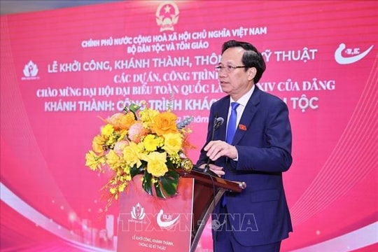 Khánh thành các công trình, dự án chào mừng Đại hội XIV của Đảng