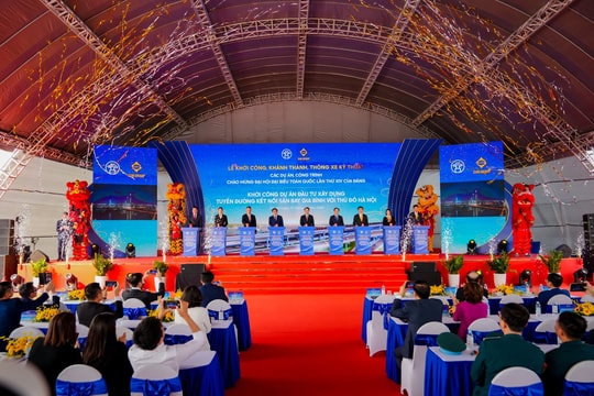 Hà Nội: Khởi công tuyến đường kết nối với sân bay Gia Bình do Sun Group đầu tư