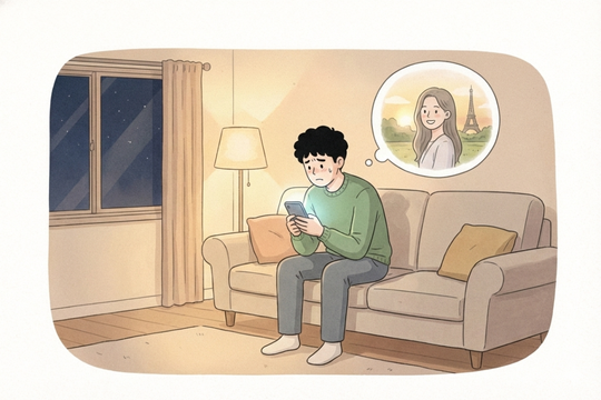 Bạn gái hứa chờ tôi 5 năm nhưng nhắn tin 'lúc nóng lúc lạnh'