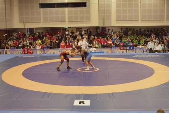 Đấu 6 giây bị chấn thương, đô vật Việt Nam trượt huy chương vàng đầy tiếc nuối