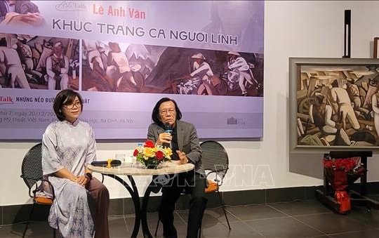 Họa sĩ của khúc tráng ca và tâm hồn người lính