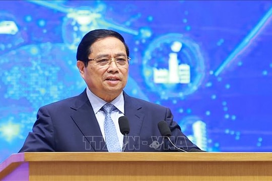 Thủ tướng Phạm Minh Chính: Phát triển kinh tế số, xã hội số, công dân số với '5 tiên phong, 5 có và 5 không'