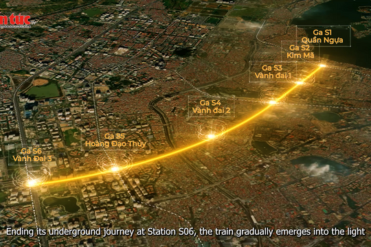 Tuyến Metro số 5 triển khai hiện trường chỉ sau 24 giờ khởi công