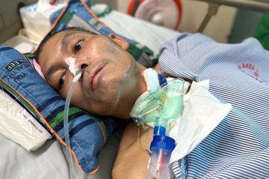 Ngã giàn giáo, người đàn ông nằm liệt giường, mẹ già và 3 con nhỏ chờ mong