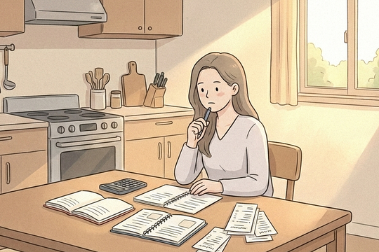 Mệt mỏi với cuộc sống 'liệu cơm gắp mắm'