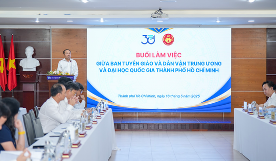 ĐHQG TP HCM đề xuất chủ trì nghiên cứu khoa học cơ bản