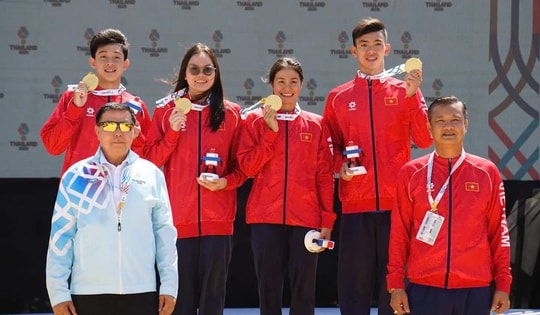 Bảng tổng sắp huy chương SEA Games 33 CHUNG CUỘC