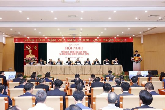 Bộ Xây dựng hoàn thành mục tiêu tăng trưởng trên 9%