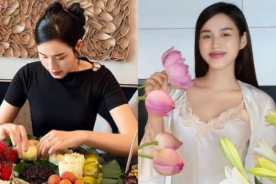 Thú vui làm bánh, cắm hoa của Đỗ Thị Hà