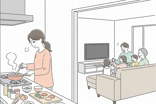 Sợ bữa cơm gia đình ở nhà chồng, tôi không muốn tan làm sớm