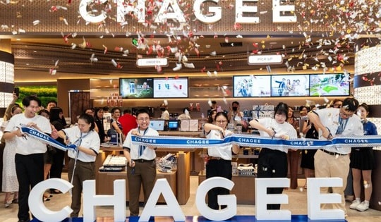 Chagee Grand Opening tại trung tâm Tp.HCM và giới thiệu trải nghiệm trà hiện đại tại Việt Nam