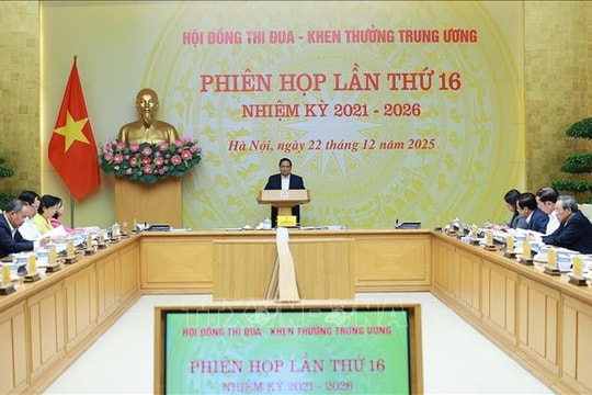 Thủ tướng Phạm Minh Chính: Đại hội Thi đua yêu nước phải là nơi hội tụ, lan tỏa tinh thần yêu nước của toàn dân tộc