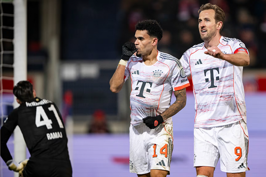 Kane phá kỷ lục của Arjen Robben tại Bayern