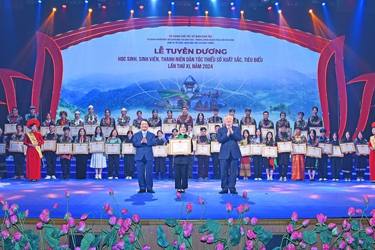 Tuyên dương 145 học sinh, sinh viên dân tộc thiểu số