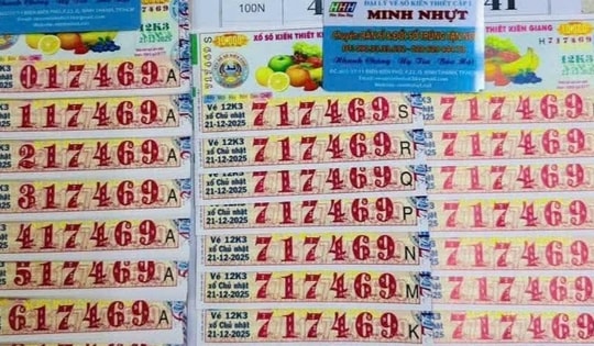 Xổ số miền Nam: Chiều 22-12, TPHCM và Tây Ninh tiếp tục có người trúng độc đắc