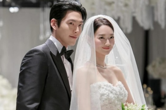 Hình ảnh đẹp ở lễ cưới Shin Min Ah và Kim Woo Bin