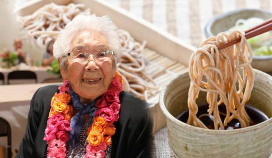 Cụ bà sống thọ hơn 110 tuổi thường xuyên ăn món "vạn người mê", hóa ra món quen thuộc ở Việt Nam