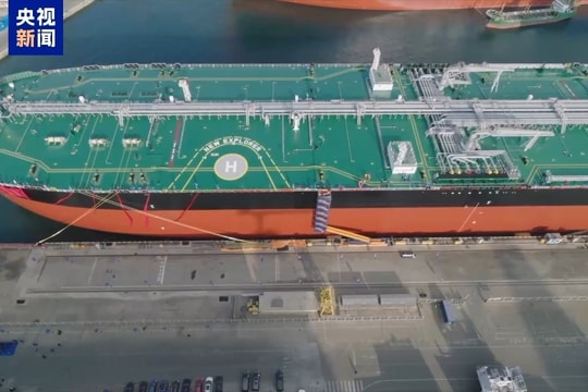 Khám phá siêu tàu chở dầu Trung Quốc vừa hạ thuỷ