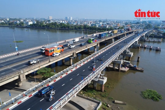 TP Hồ Chí Minh: Thông xe dự án nâng tĩnh không cầu Bình Phước 1