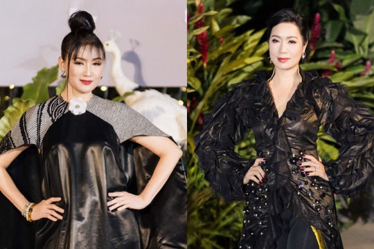 Dàn mỹ nhân một thời diễn áo dài lãnh Mỹ A