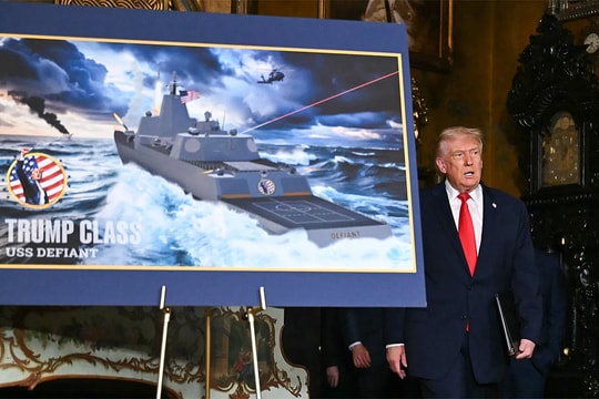 Dàn tên lửa, pháo điện từ dự kiến trang bị cho chiến hạm lớp Trump